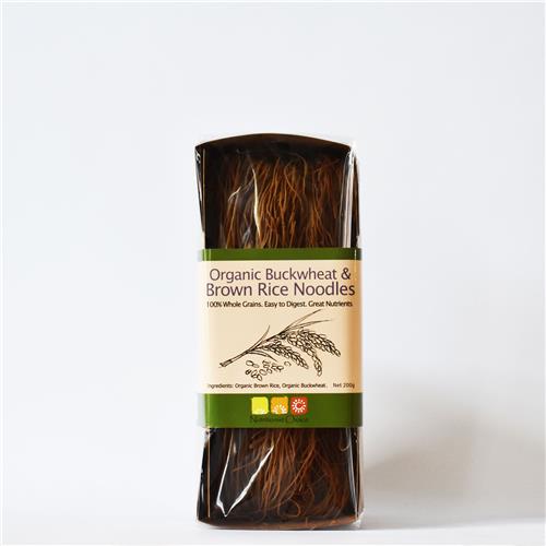 Nutritionist Choice Buckwheat Brown Rice Noodles 200g.