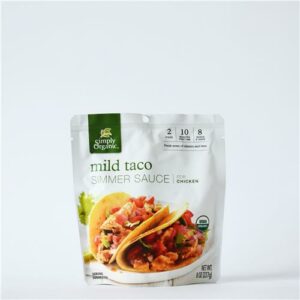 Simply Organic Mild Taco Simmer Sauce 227g