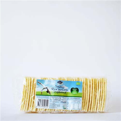 Eskal Organic Rice and Corn Crispbread 200g