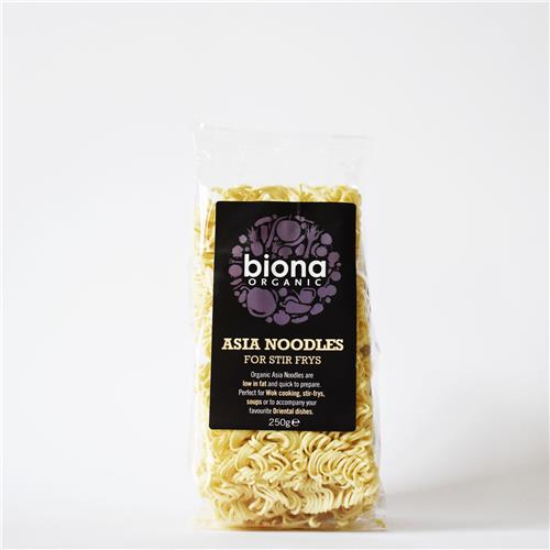 Biona Noodles Asia Stir Fry Certified Organic 250g