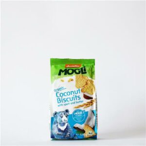 Mogli Organic Spelt Coconut Bear Biscuits 125g