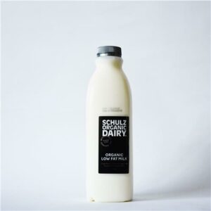 Schulz Organic Dairy Low Fat Cow Milk Unhomogenised 1L