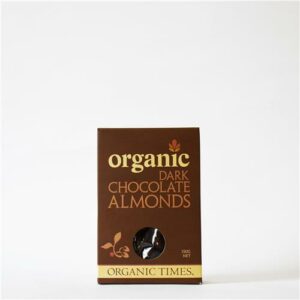 Organic Times Dark Chocolate Coated Almonds 150g