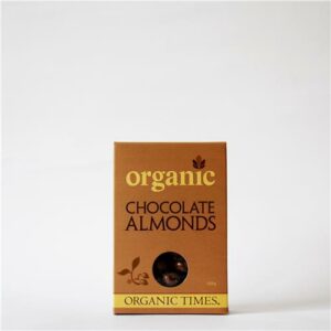 Organic Times Milk Chocolate Coated Almonds 150g