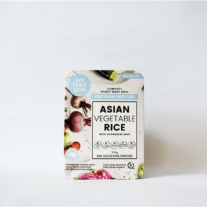 We Feed You Asian Vegetables with Brown Rice (FM) 300g