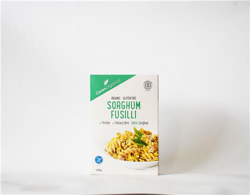 Ceres Organics Pasta Fusilli Sorghum 250g Certified Organic