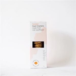 Curiously Cauli Seeded Crackers 80g