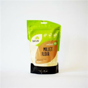 Lotus Flour Millet 500g Certified Organic
