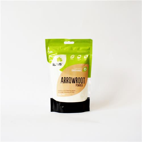 Lotus Arrowroot Starch 250g  Certified Organic
