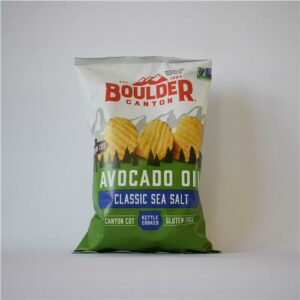 Boulder Canyon Avocado Oil Potato Chips Sea Salt 148g
