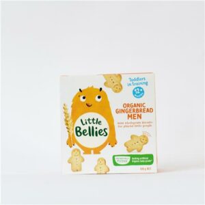 Little Bellies Mini Gingerbread Men 130g