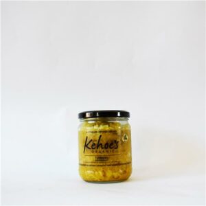 Kehoe's Kitchen Sauerkraut Turmeric 410g Certified Organic