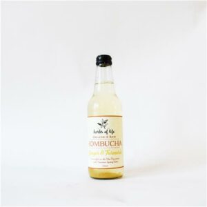 Herbs of Life Organic Kombucha Ginger and Turmeric 330ml