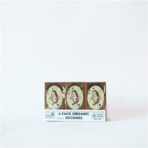Master Sultanas 6 x 30g Pack Certified Organic