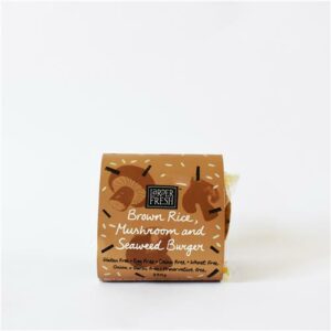 Larderfresh Brown Rice, Mushroom and Seaweed Burger 250g..