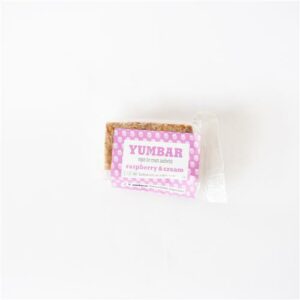 Yumbar Raspberry & Cream Vegan Ice Cream Sandwich 110g
