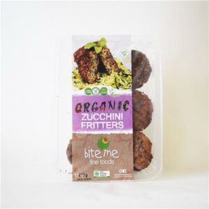 Bite Me Fine Foods Organic Zucchini Fritter 250g