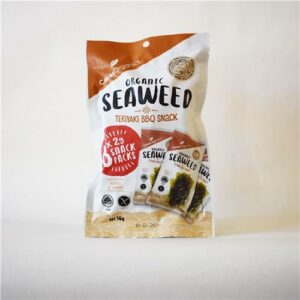 Ceres Organics Seaweed Teriyaki BBQ Snack 8 x 2g