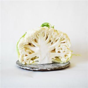 Cauliflower 1/2 WHITE Certified Organic