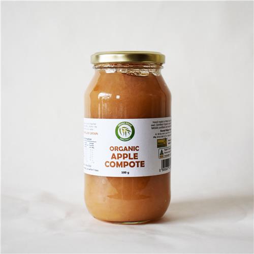 Grand Ridge Organics Apple Compote 500g