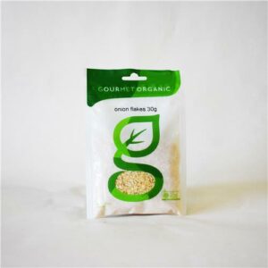 Gourmet Organic Onion Flakes Sachet 30g
