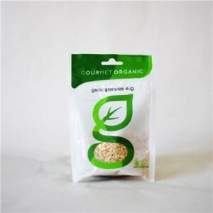 Gourmet Organic Garlic Granules Sachet 40g.