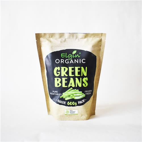 Elgin Organic Frozen Beans 600g