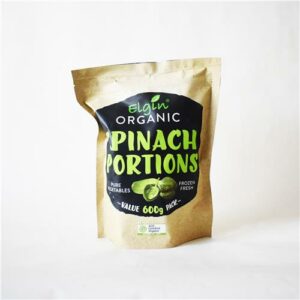 Elgin Organic Frozen Spinach 600g