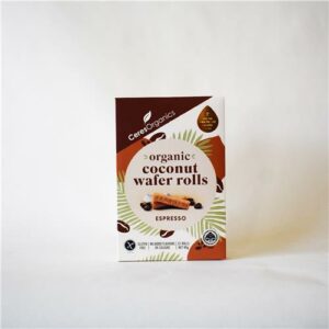 Ceres Organic Coconut Wafer Rolls Espresso 80g