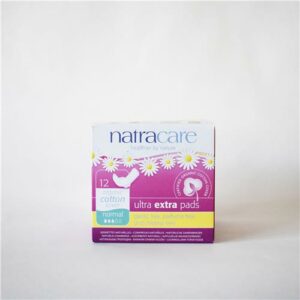 Natracare Ultra Extra Pads Normal Wings (pink) 12pack