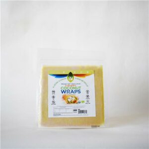 Nuco Wrap Coconut Turmeric Raw 70g Certified Organic