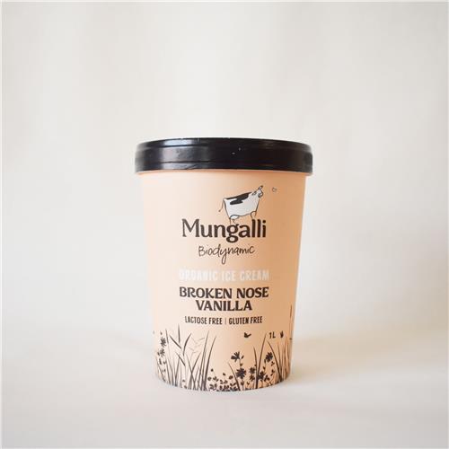 Mungalli Creek Icecream Vanilla 1L
