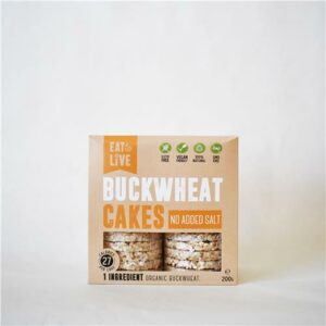 Eat 2 Live Buckwheat Cakes No Added Salt 220g
