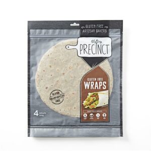 GF Precinct Gluten Free Buckwheat- Chia Wraps