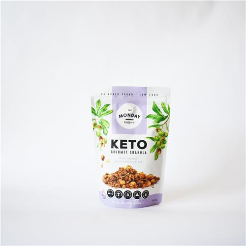 The Monday Food Co Keto Granola Crunchy Macadamia  300g