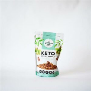 The Monday Food Co Keto Granola Sweet Cinnamon Pecan 300g