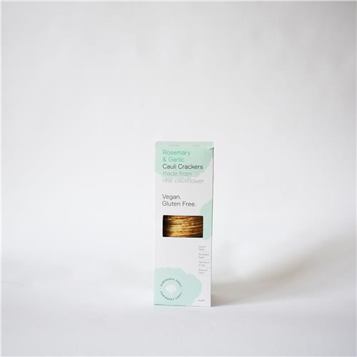 Curiously Cauli Rosemary & Garlic Crackers 65g