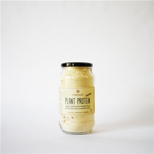 Mindful Foods Stardust Plant Protein Powder Original Glass Jar 380g