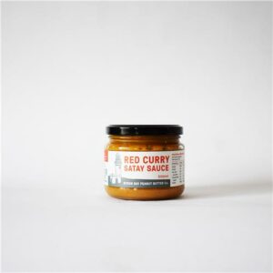 Byron Bay Peanut Butter Company Red Curry Satay Sauce 300ml