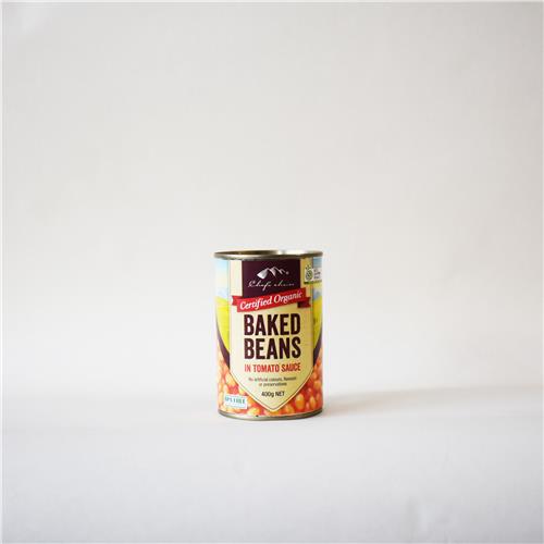 Chef's Choice Organic Baked Beans 400g