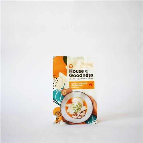 House of Goodness Gourmet Tofu & Shiitake Dumplings 275g