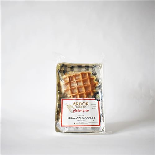Ardor GF Vegan Belgian Waffles (Frozen) 4 Pack 4x 85gm