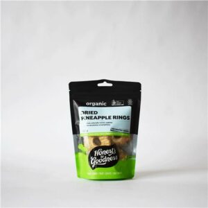 Honest to Goodness Organic Dried Pineapple Rings 100g