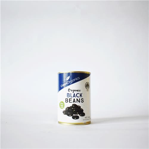 Ceres Beans Black Tinned 400g Certified Organic