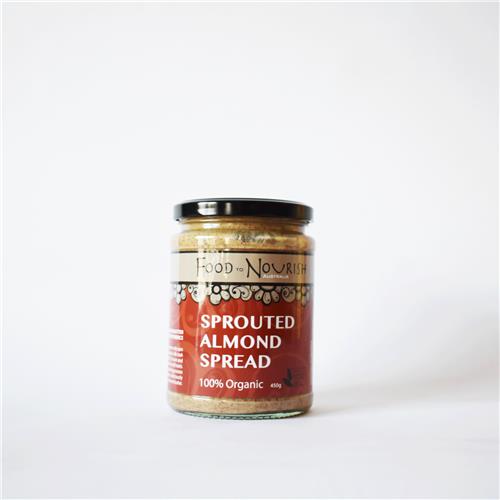 Food to Nourish Sprouted Almond Spread 325g