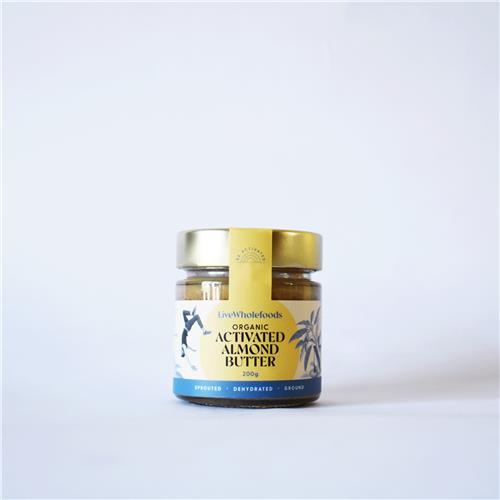 Live Wholefoods Organic Activated Almond Butter 200g