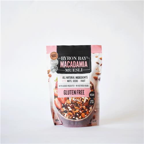Byron Bay Macadamia Muesli Gluten Free 350g