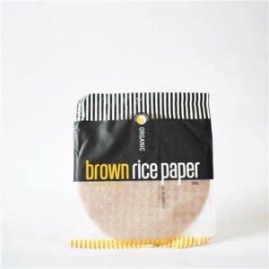 Spiral Rice Paper Brown 200g