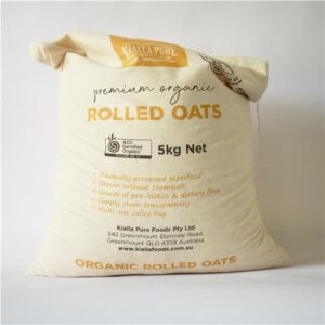 Kialla Rolled Oats Cloth Bag 5kg