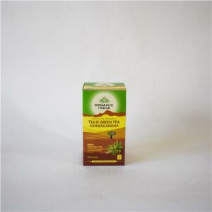 Organic India Tulsi Ashwaghanda Green Tea 25 Bags